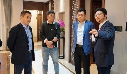 全国人大代表·奥润顺达集团倪海琼董事长率高管考察与中亿丰合作试点“被动房”项目